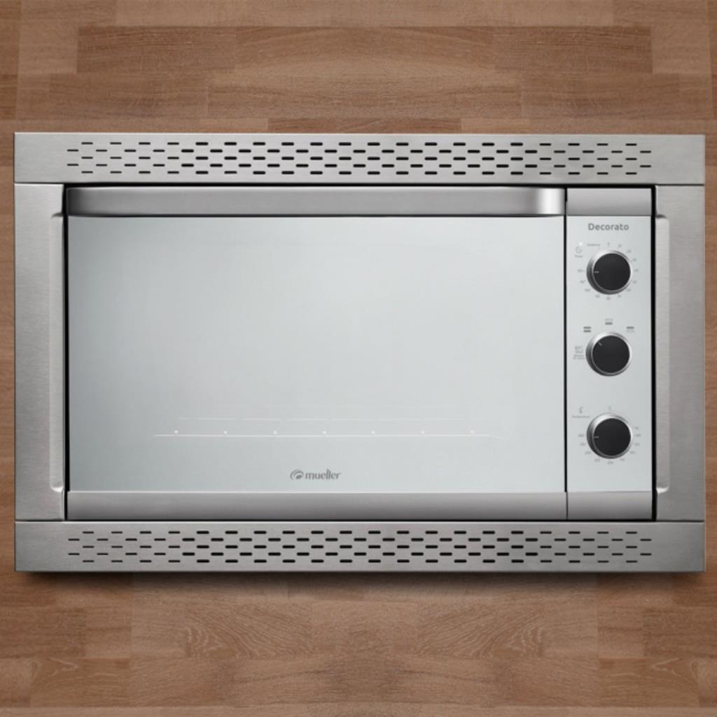 Forno 44l de Embutir Mueller Inox - Elétrico - Decorato - 220v - 601118005
